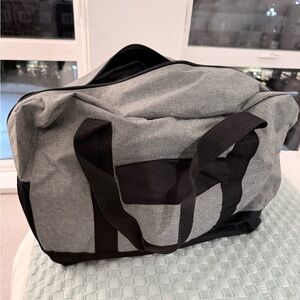 Stylish Gray and Black Men's Bag